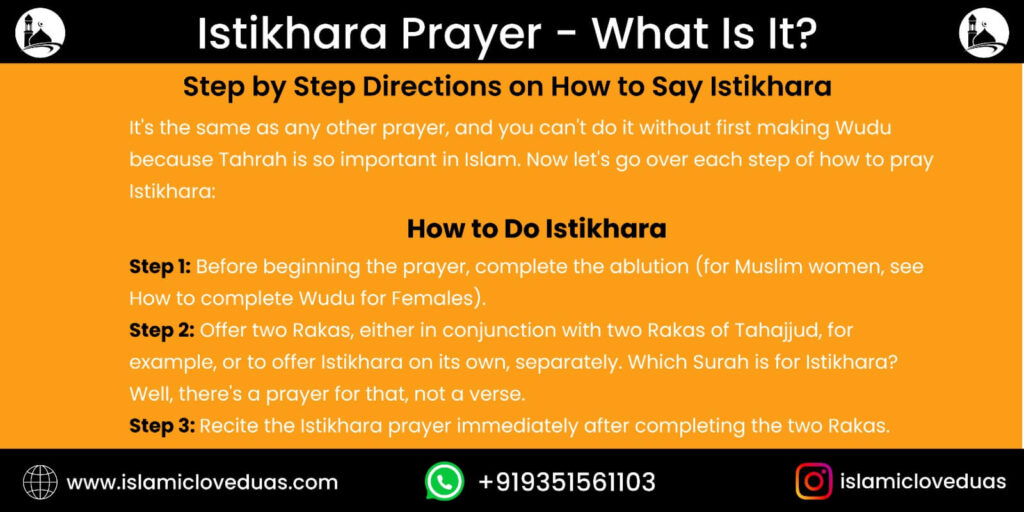 Istikhara Prayer - What Is It