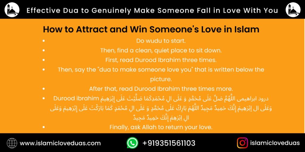 Effective Dua to Genuinely Make Someone Fall in Love With You