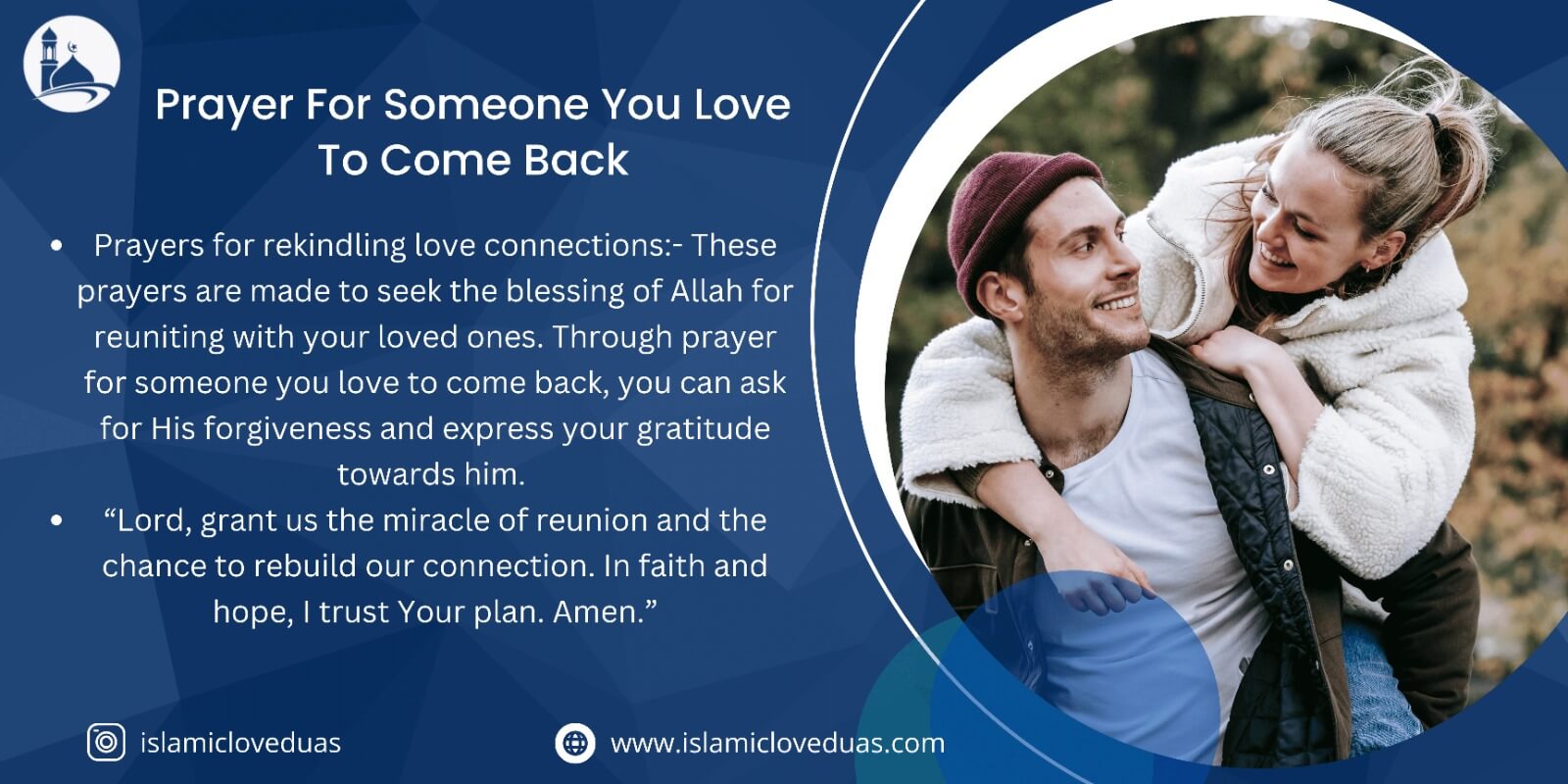 Prayer For Someone You Love To Come Back