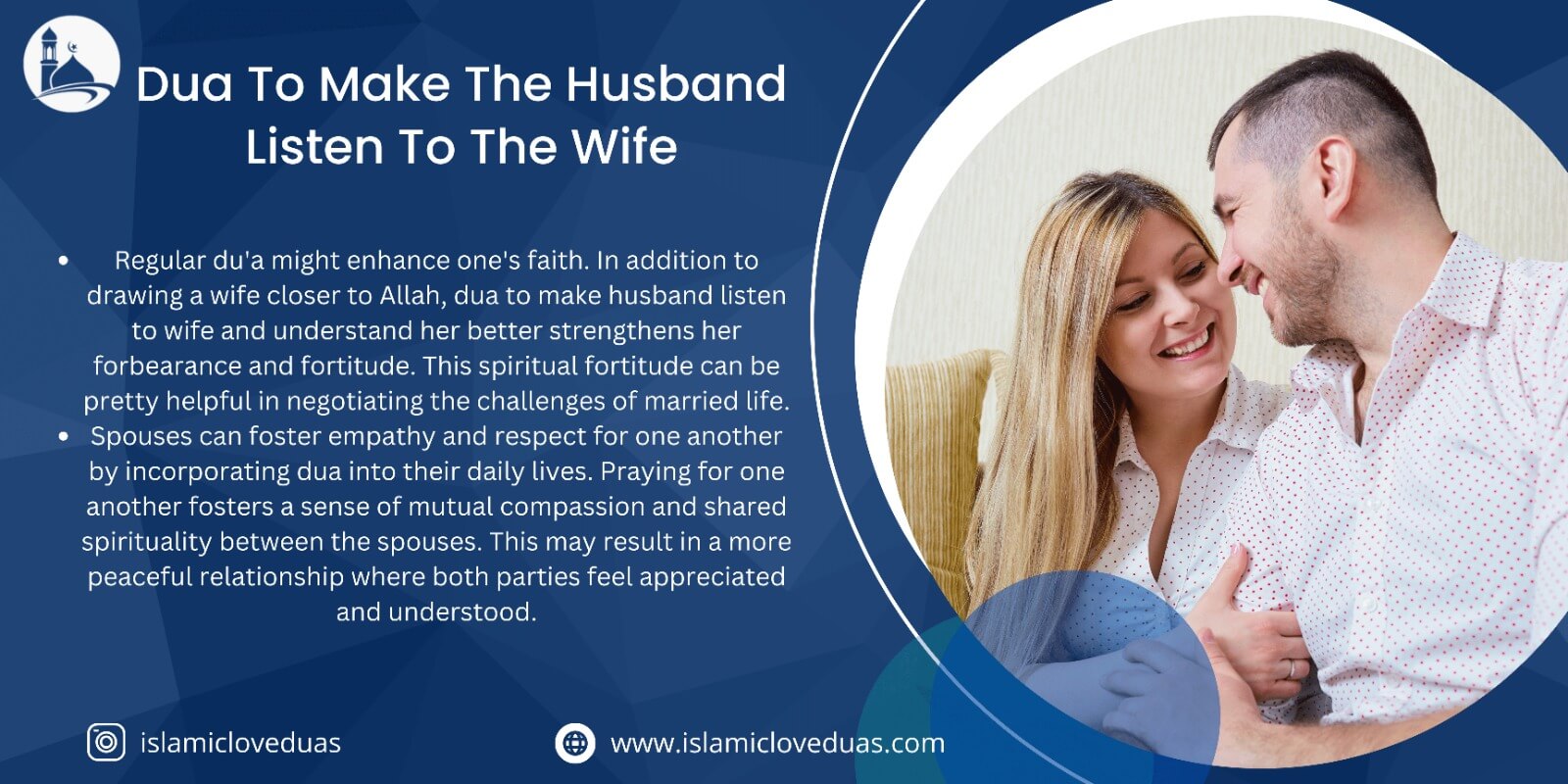 dua to make husband listen to wife