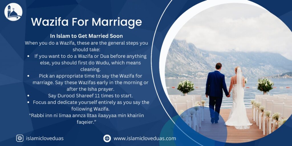 Wazifa For Marriage - islamicloveduas.com