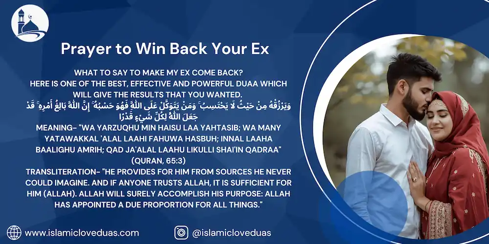Prayer to Win Back Your Ex